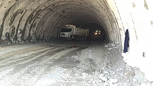 Eğribel Tünel inşaatından son durum