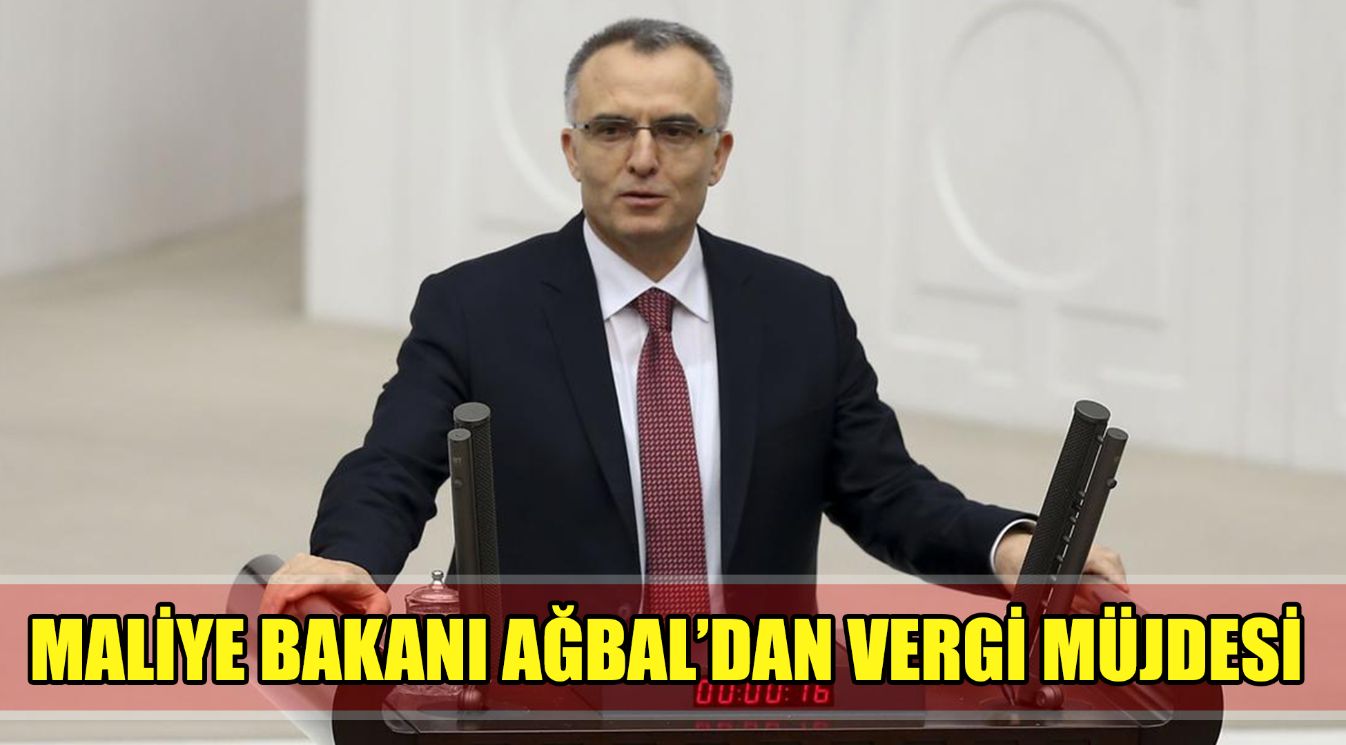 Maliye Bakanı Naci Ağbal'dan vergi müjdesi