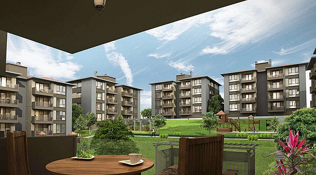 Eskişehir Dora City'de 375 bin TL'ye 3+1 daire fırsatı