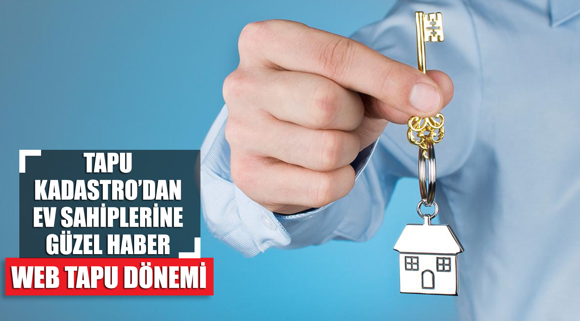 Ev sahiplerine 'web tapu' müjdesi
