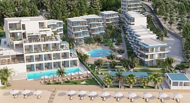 Foça Port'ta 1+1 konutlar 7 milyon 150 bin TL'den başlayan fiyatlarla! 