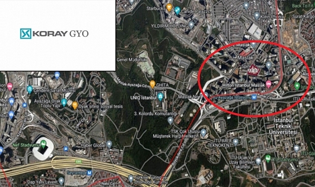 Koray GYO Maslak projesi geliyor! Yeni proje!